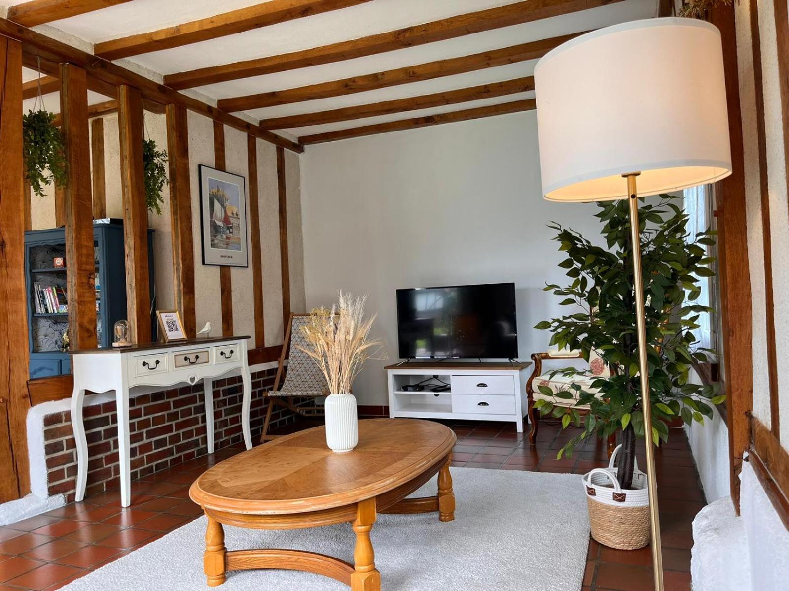 Maison 110 M² Cosy Au Calme Avec Jardin De 1000 M² Pont-Audemer Kültér fotó